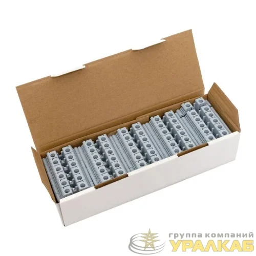 Колодка клеммная винтовая 10 UT сер. EKF 