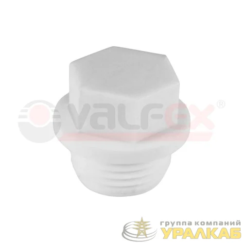 Заглушка резьбовая 20х1/2 (1000/250) VALFEX 10163020 детальная картинка