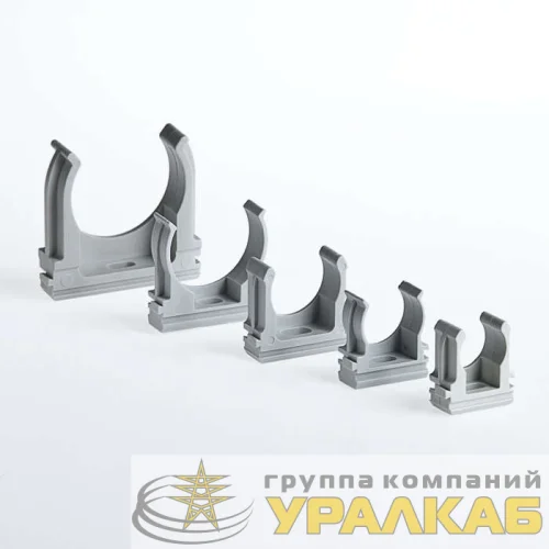Держатель для труб (клипса) d20мм пластик Ruvinil К01120 детальная картинка