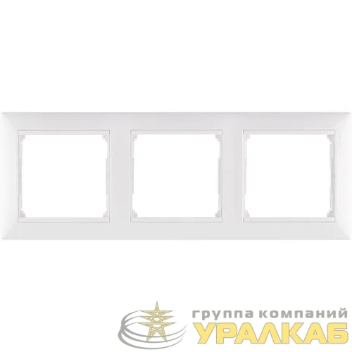 Рамка 3-м Valena горизонт. бел. Leg 774453 детальная картинка