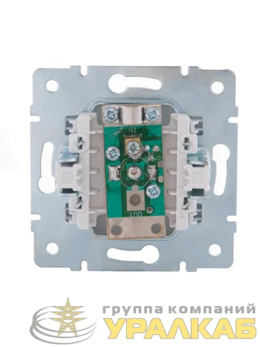 Розетка телевизионная оконечная TV СП Karina механизм бел. LEZARD 