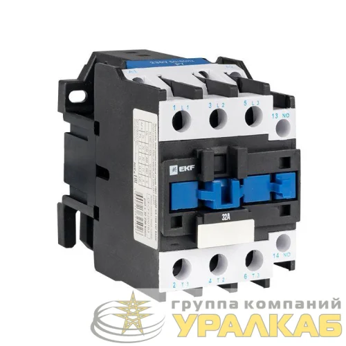 Пускатель ПМЛ-2160ДМ 32А кат. 230В AC Basic EKF pml-s-32-230-basic детальная картинка