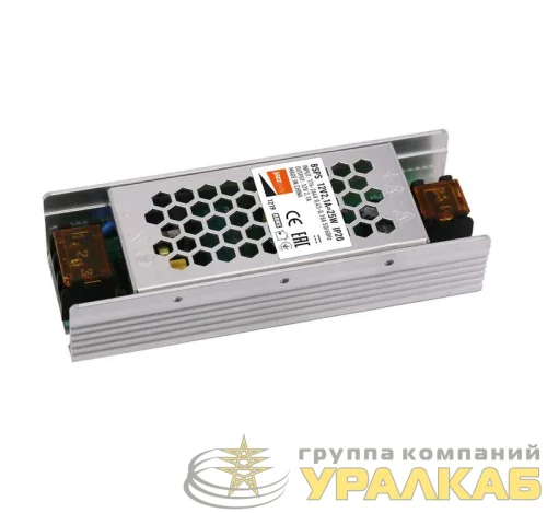 Блок питания для светодиодной ленты 25Вт 2.1А 12В IP20 BSPS метал. JazzWay 3329341A детальная картинка
