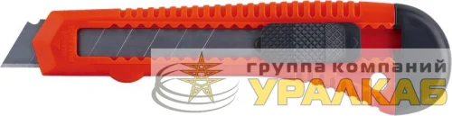 Нож выдвижной 82 955 OHT-Nv01-18 18мм ОНЛАЙТ 82955 детальная картинка
