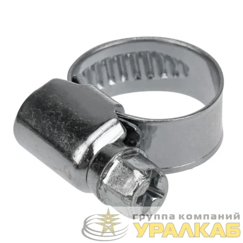 Хомут стальной червячный 10-16 (Россия) Rexant 07-0610 детальная картинка