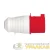 Розетка кабельная 32А 380В 3P+РЕ IP44 (224) EKF ps-224-32-380 детальная картинка