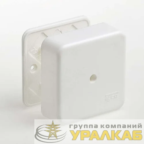 Коробка универсальная для кабель-каналов 80х80х25 IP40 Ruvinil 65005 детальная картинка