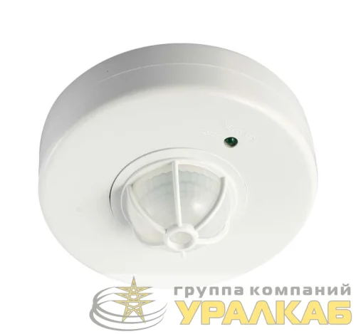 Датчик движения PMS-IR 024 1200Вт 360град. 2-6м IP20 WH JazzWay 5012974 детальная картинка