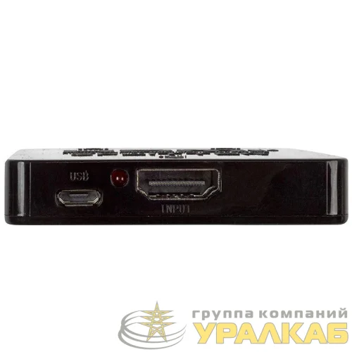 Делитель HDMI 1х2 пластиковый корпус Rexant 17-6951 детальная картинка