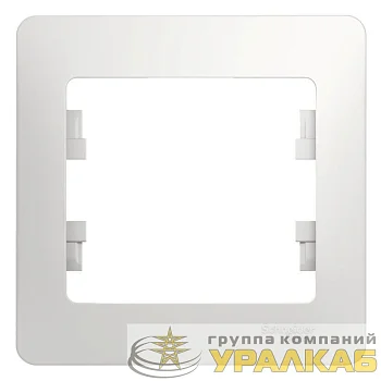 Рамка 1-м Glossa бел. SE GSL000101