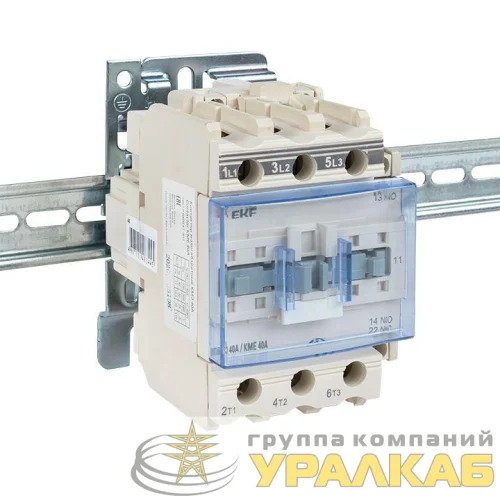 Контактор КМЭ 40А кат. 380В AC 1НО+1НЗ EKF 