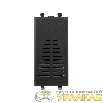 Звонок модульный 1мод. Avanti "Черный матовый" DKC 4412191