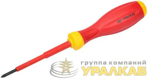 Отвертка диэлектрическая крестовая PZ0х75 K3 1000В ARMA2L 3 IEK A2L3-SC30-K3-PZ-00-075 детальная картинка