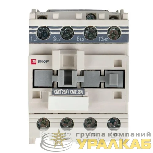 Контактор КМЭ 25А кат. 220В AC 1НО EKF ctr-s-25-220 детальная картинка