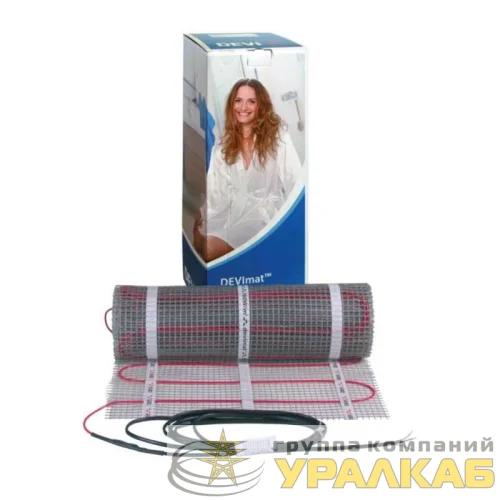 Комплект "Теплый пол" (мат) DEVIcomfort 150T (DTIR-150) 150Вт 0.5х2м 1кв.м DEVI 83030562 детальная картинка