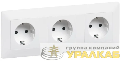 Рамка 3-м Valena Life универсальная бел. Leg 754003 детальная картинка