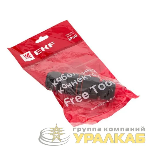 Коннектор кабельный I-образ. СМК 5PIN IP68 FreeTools PROxima EKF 