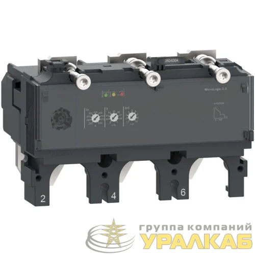 Расцепитель NSX400 AC 3П3Т 400А 2.3 SchE C4032D400 детальная картинка