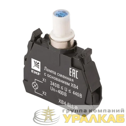 Лампа сменная с основанием XB4 син. 400В PROxima EKF XB4-ELL-B детальная картинка