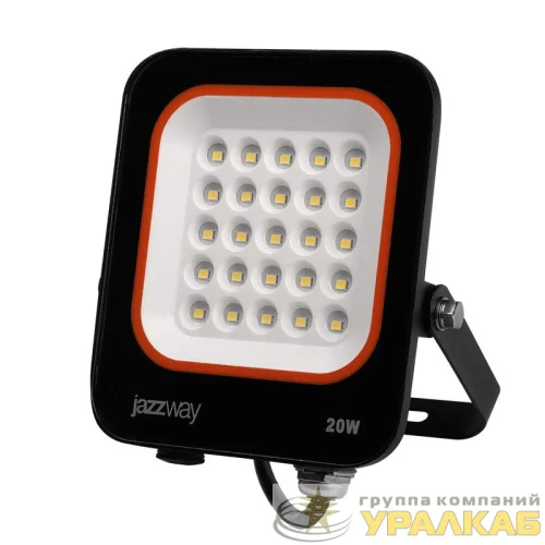 Прожектор светодиодный PFL-V 20Вт 6500К IP65 ДО JazzWay 5039698 детальная картинка