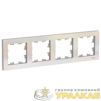 Рамка 4-м AtlasDesign универс. жемчуж. SE ATN000404
