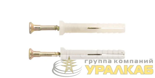 Дюбель-гвоздь нейлон пот. SMX-L 6х40 (уп.2000шт) Tech-KREP 133398 детальная картинка
