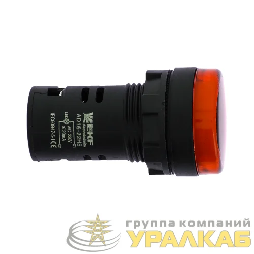 Матрица светодиодная AD16-16HS красн. 230В AC PROxima EKF 