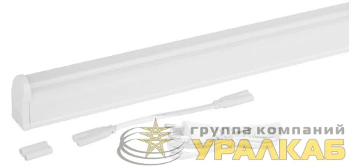 Светильник светодиодный LLED-01-16W-4000-W 16Вт 4000K L1172мм линейный с выключателем Эра 