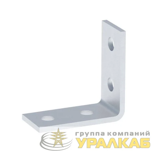 Пластина STRUT угловая 90град. 4 отверстия HDZ EKF 