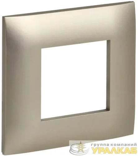 Рамка 1-м SKANDY SK-F01Sh шампань IEK 