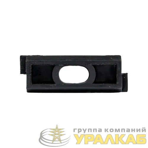 Держатель для труб (клипса) d20мм черн. (уп.10шт) Plast EKF derj-z-20b детальная картинка