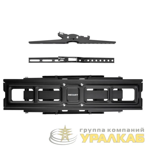 Кронштейн для телевизора 37-70 дюймов наклонно-поворотный двойное колено HOME Rexant 38-0370 детальная картинка