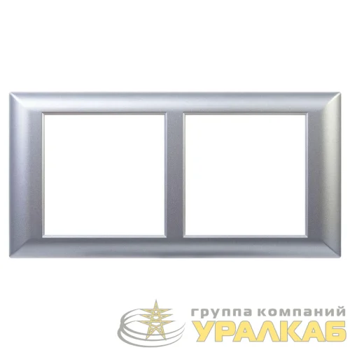 Рамка-суппорт 4мод. Avanti для In-liner Front серебристый металлик DKC 4404914 детальная картинка