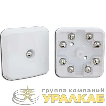 Коробка коммутационная (разветвительная) низковольт. КС-4 на защелках SLT 10355