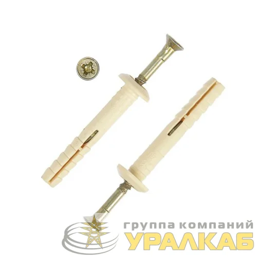 Дюбель-гвоздь нейлон гриб. SMX-G 6х40 (уп.2000шт) Tech-KREP 133395 детальная картинка Дюбель-гвоздь нейлон гриб. SMX-G 6х40 (уп.2000шт) Tech-KREP 133395 детальная картинка