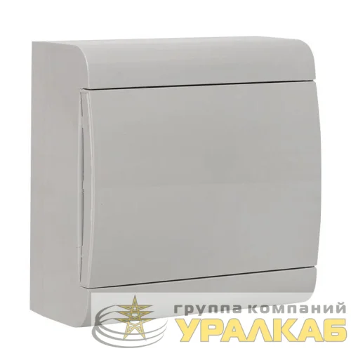 Щит ЩРН-П-8 IP41 бел. дверца (пром. упак.) Basic EKF 