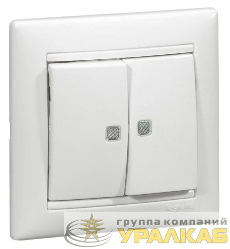 Рамка 1-м Valena бел. Leg 774451 детальная картинка