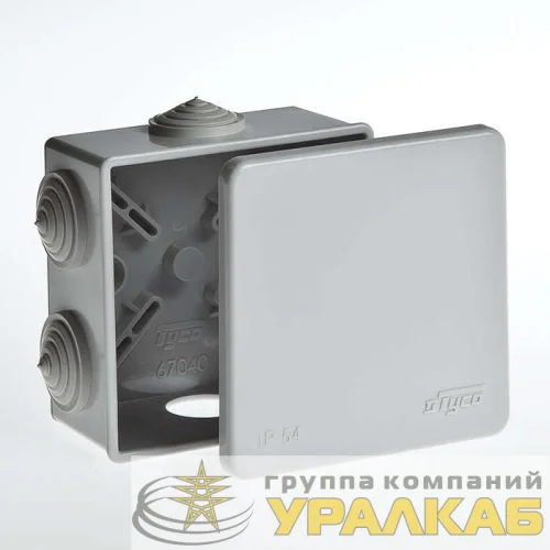 Коробка распределительная ОП 85х85х40мм IP54 Ruvinil 67040 детальная картинка