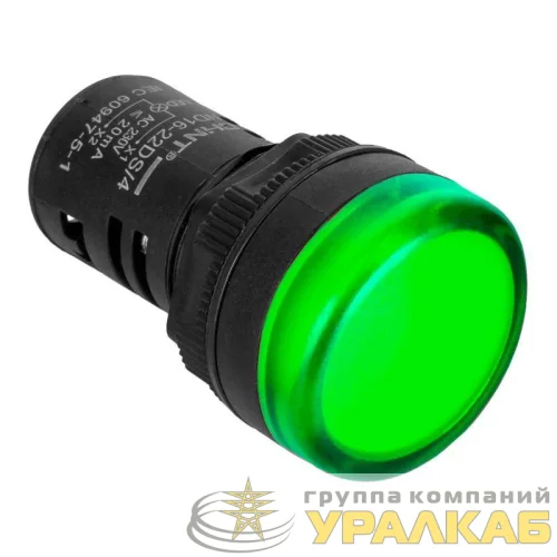 Индикатор ND16-22DS/4 зел. AC 230В (R) CHINT 