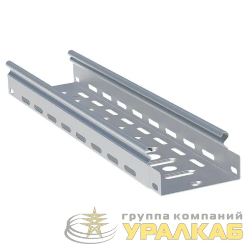 Лоток листовой перфорированный 50х400 L3000 1мм EKF L5040001 детальная картинка