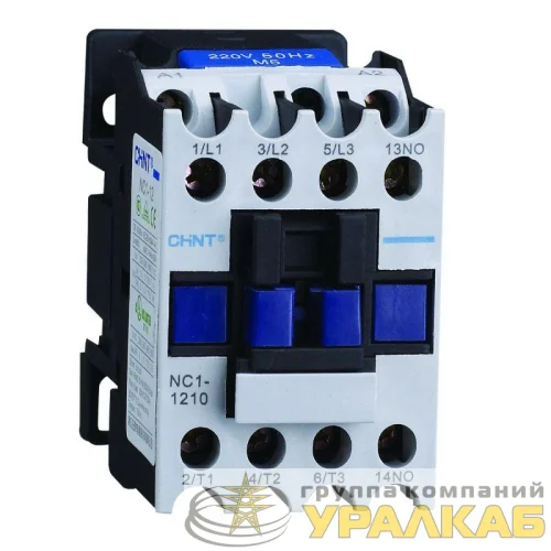 Контактор NC1-1210 12А кат. 24В AC 1НО AC-3 (R) CHINT 