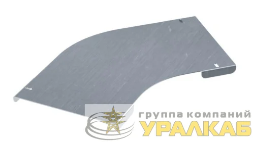 Крышка для угла горизонтального 45град. осн.150 1.5мм в компл. с крепежн. элемент. гор. оцинк. DKC 