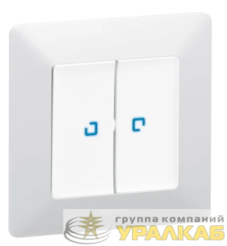 Рамка 1-м Valena Life универсальная бел. Leg 