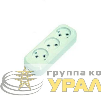 Колодка удлинителя 3-м без заземл. Makel MGP121