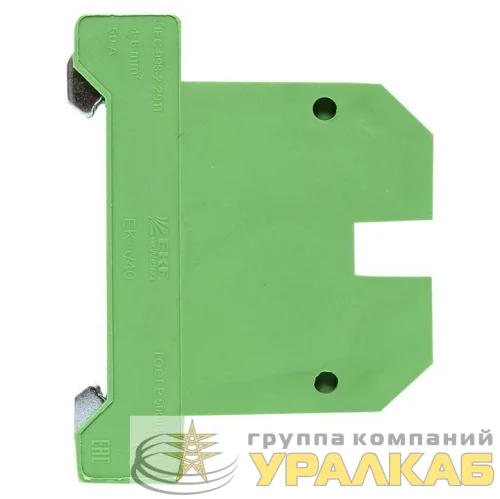 Колодка клеммная EK-4/32 JXB земля EKF plc-ek-4/32 детальная картинка