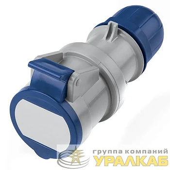 Розетка кабельная 16А 230В 2P+E IP44 DKC DIS3131643