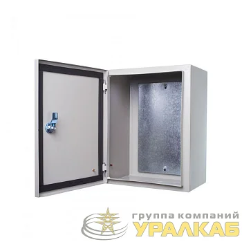 Корпус навесной ЩРНМ-1 395х310х220 IP54 с монтаж. панелью метал. DEKraft 30601DEK