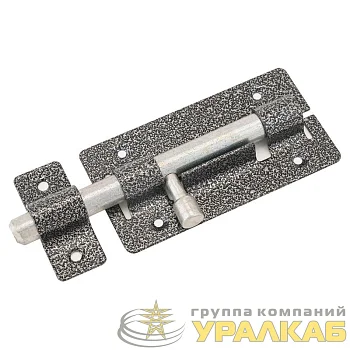 Засов ЗД-01 круглый антик серебр. Секрет Киров 2828