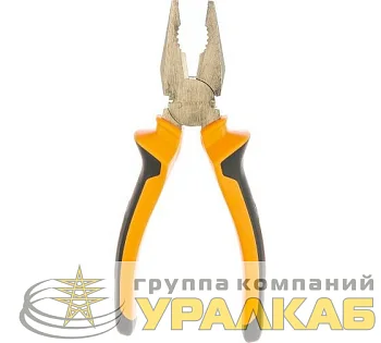 Плоскогубцы (пассатижи) 180мм двухкомпонентн. рукоятки никелир. Вихрь 73/6/3/7