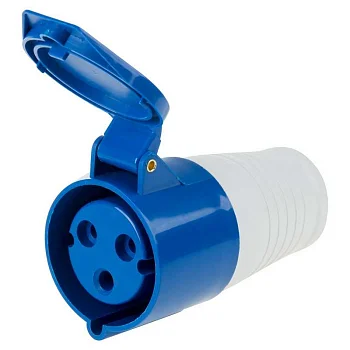 Розетка 223 переносная 2P+PE 32А 220В IP44 Rexant 